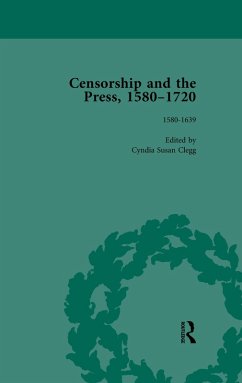 Cover Censorship and the Press, 1580-1720, Volume 1 (eBook, PDF)