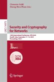 Security and Cryptography for Networks (eBook, PDF)