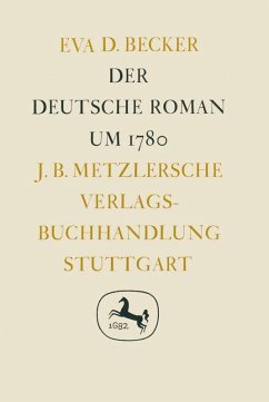 Cover Der Deutsche Roman um 1780 (eBook, PDF)