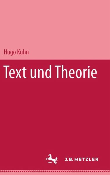 Text und Theorie (eBook, PDF)