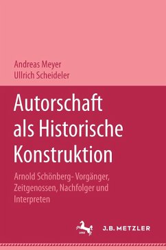 Cover Authorshaft als historicische Konstrution (eBook, PDF)