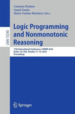 Cover Logic Programming and Nonmonotonic Reasoning (eBook, PDF)
