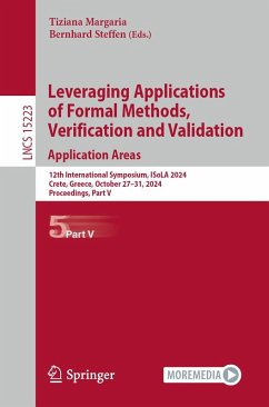 Leveraging Applications of Formal Methods, Verification and Validation. Application Areas (eBook, PDF)