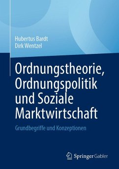 Cover Ordnungstheorie, Ordnungspolitik und Soziale Marktwirtschaft (eBook, PDF)