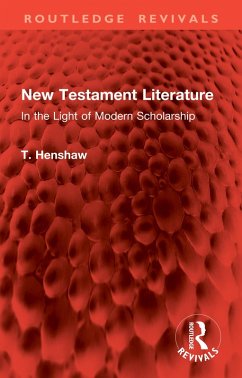 New Testament Literature (eBook, PDF) - Henshaw, T.