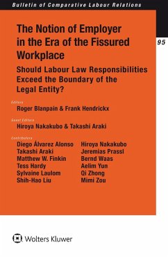 Cover Notion of Employer in the Era of the Fissured Workplace (eBook, PDF)