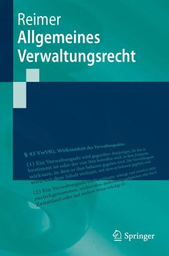 Cover Allgemeines Verwaltungsrecht (eBook, PDF)