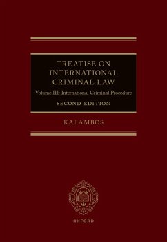 Cover Treatise on International Criminal Law (eBook, PDF)