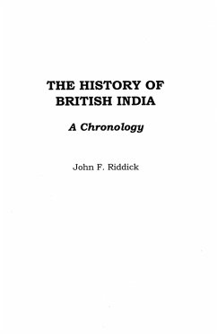 Cover The History of British India (eBook, PDF)