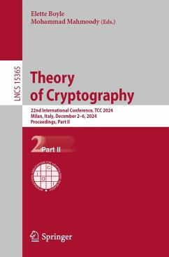 Cover Theory of Cryptography (eBook, PDF)