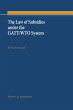Law of Subsidies under the GATT/WTO... - Bild 1