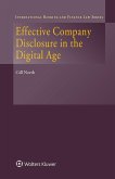 Effective Company Disclosure in the Digital Age (eBook, PDF) Effective Company Disclosure in the Digital Age (eBook, PDF)
