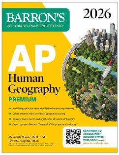 Cover AP Human Geography Premium, 2026: Prep Book with 6 Practice Tests+ Comprehensive Review + Online Practice (eBook, ePUB)