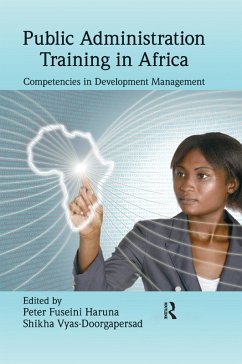 Cover Public Administration Training in Africa (eBook, ePUB)