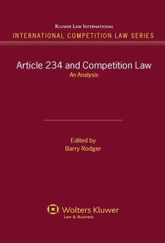 Cover Article 234 and Competition Law (eBook, PDF)