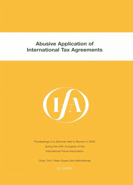 IFA: Abusive Application of International Tax Agreements (eBook, PDF)