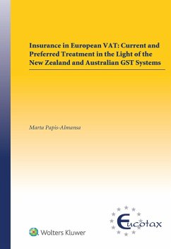 Insurance in European VAT (eBook, PDF) - Papis-Almansa, Marta