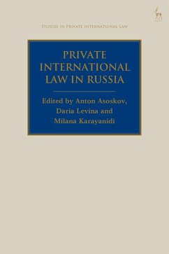 Cover Private International Law in Russia (eBook, PDF)