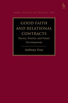 Good Faith and Relational Contracts (eBook, PDF) - Gray, Anthony