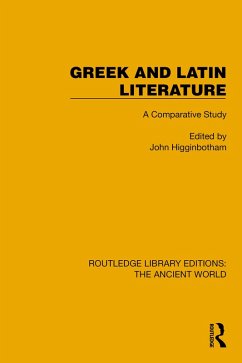 Cover Greek and Latin Literature (eBook, PDF)
