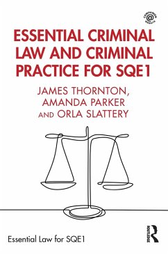 Cover Essential Criminal Law and Criminal Practice for SQE1 (eBook, ePUB)