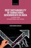 Debt Sustainability of Subnational Governments in India (eBook, ePUB)