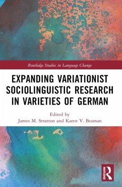 Cover Expanding Variationist Sociolinguistic Research in Varieties of German (eBook, ePUB)