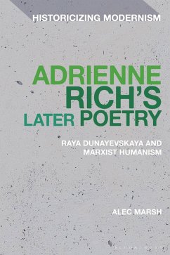 Cover Adrienne Rich's Later Poetry (eBook, ePUB)
