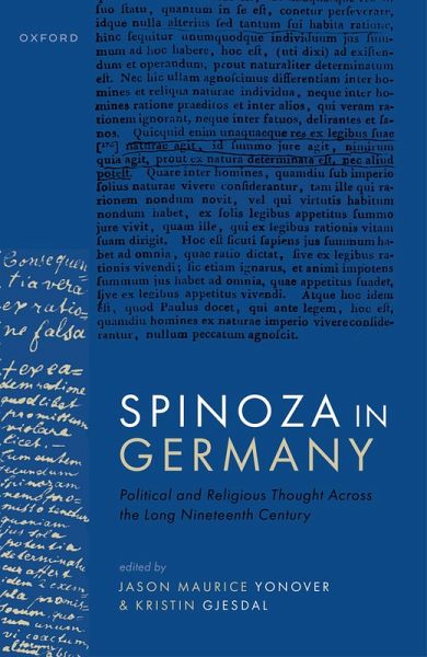 Spinoza in Germany (eBook, ePUB)