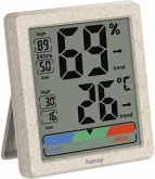 Hama Thermometer und Hygrometer Ponza, digital für innen 222227 Hama Thermometer und Hygrometer Ponza, digital für innen 222227