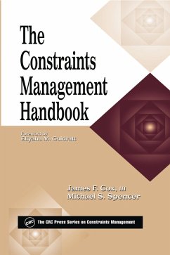 The Constraints Management Handbook (eBook, PDF) - Cox III, James F.; Spencer, Michael S.