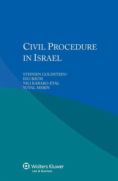 Civil Procedure in Israel (eBook, PDF)