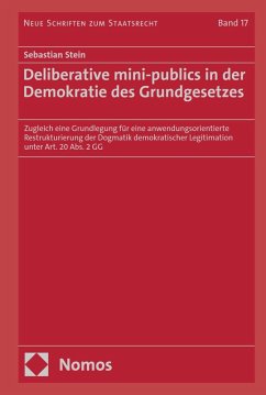 Cover Deliberative mini-publics in der Demokratie des Grundgesetzes (eBook, PDF)