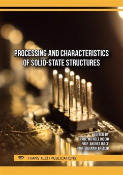 Cover Processing and Characteristics of Solid-State Structures (eBook, PDF)