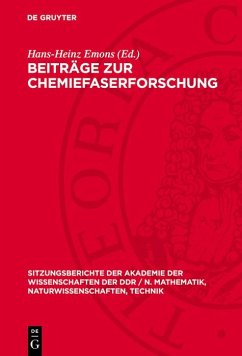 Cover Beiträge zur Chemiefaserforschung (eBook, PDF)