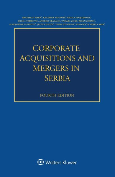 Corporate Acquisitions and Mergers in Serbia (eBook, ePUB)