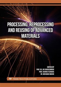 Cover Processing, Reprocessing and Reusing of Advanced Materials (eBook, PDF)