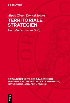 Territoriale Strategien (eBook, PDF) - Zimm, Alfred; Scherf, Konrad