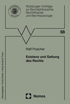 Existenz und Geltung des Rechts (eBook, PDF) - Poscher, Ralf