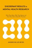 Discrepant Results in Mental Health Research (eBook, ePUB)