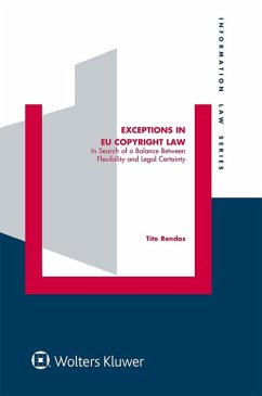 Exceptions in EU Copyright Law (eBook, PDF) - Rendas, Tito