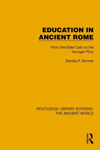 Education in Ancient Rome (eBook, PDF)