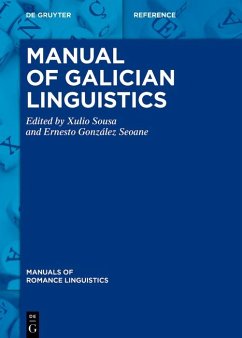 Manual of Galician Linguistics (eBook, ePUB)