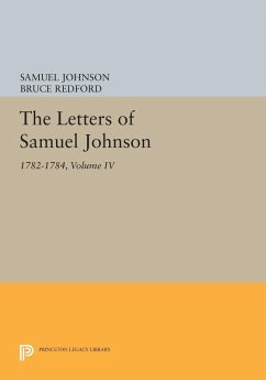 The Letters of Samuel Johnson, Volume IV (eBook, PDF) - Johnson, Samuel