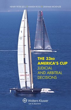 Cover 33rd America's Cup Judicial and Arbitral Decisions (eBook, PDF)