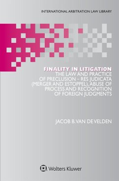 Finality in Litigation (eBook, PDF) - Velden, Jacob B. van de