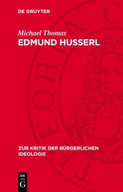 Cover Edmund Husserl (eBook, PDF)