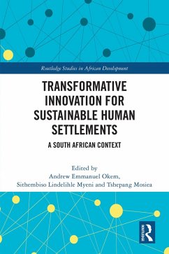 Cover Transformative Innovation for Sustainable Human Settlements (eBook, PDF)