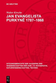 Cover Jan Evangelista Purkyne 1787-1868 (eBook, PDF)