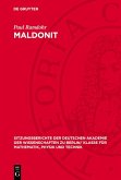 Maldonit (eBook, PDF)